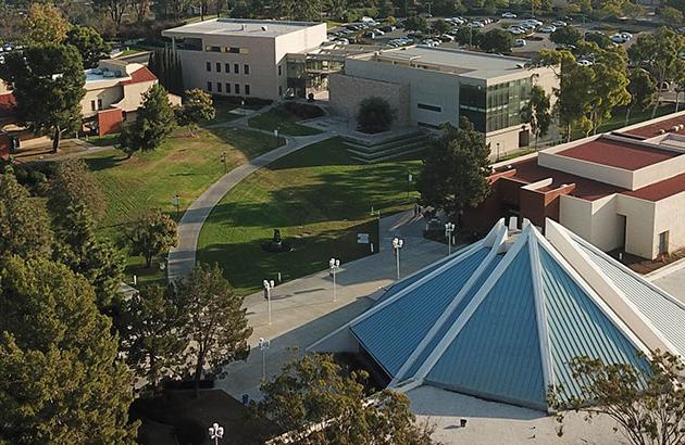 Aerial photo of the CUI campus